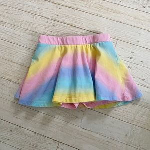 🌈🦄UNICORN Rainbow TIE DYE Toddler Skirt Skort🍬